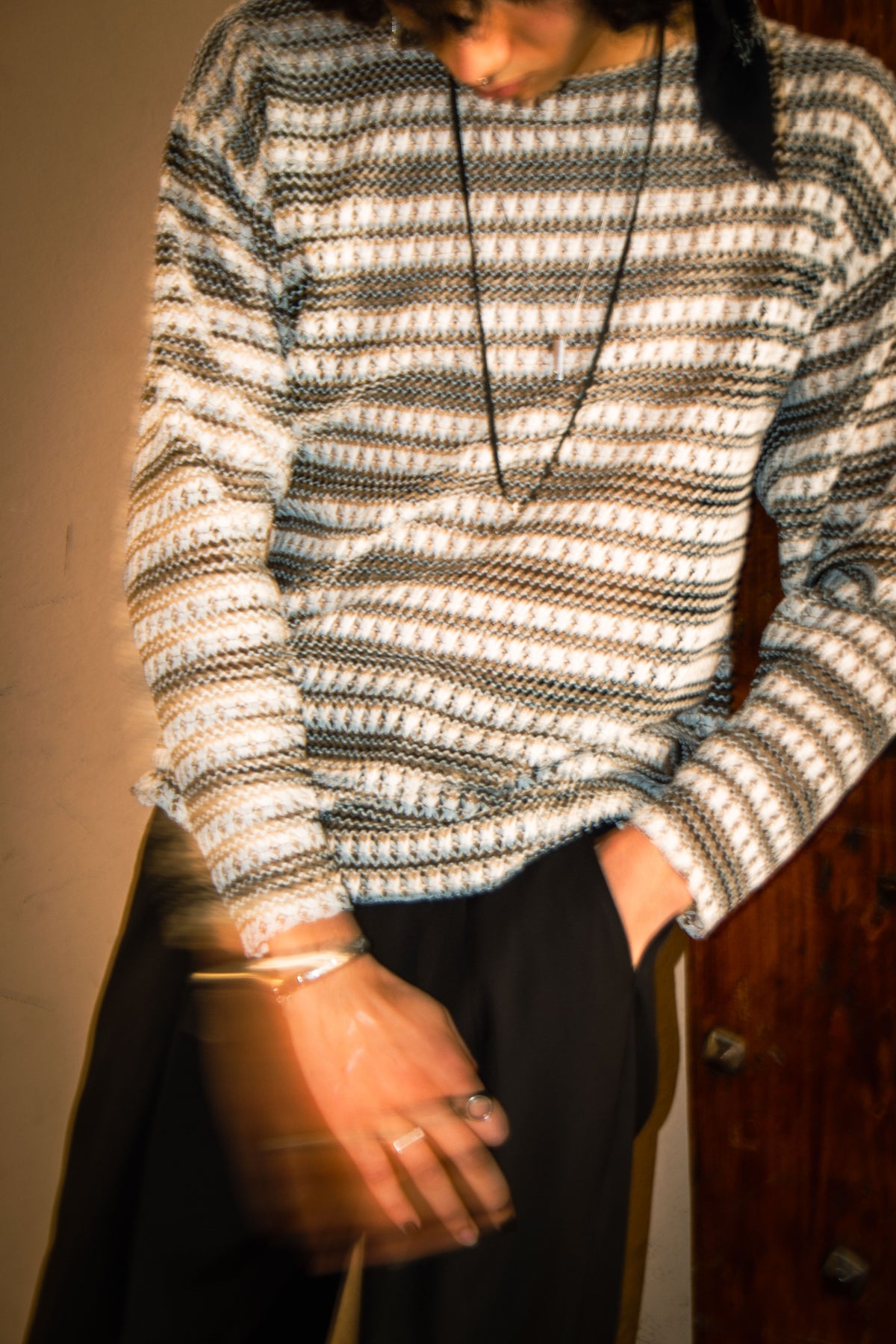 Marsem Blusa Traforata con motivo a fiori