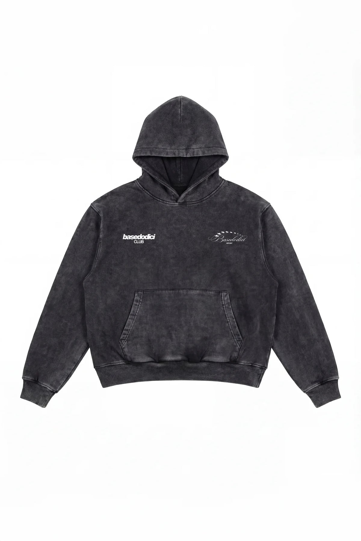 Hoodie Boxy Fit Red 