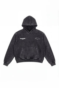 Hoodie Boxy Fit Red 