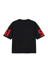 Hoodie Boxy Fit Red 