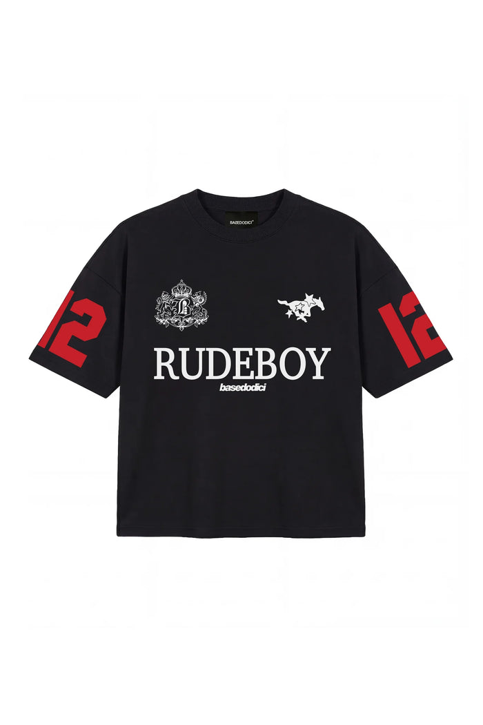 Basedodici Rudeboy T-Shirt Black