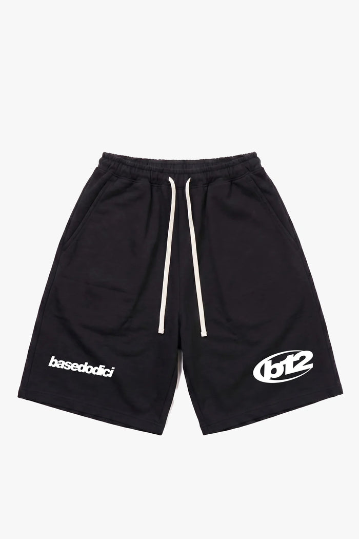 Basedodici Cotton Short Black Summer Club