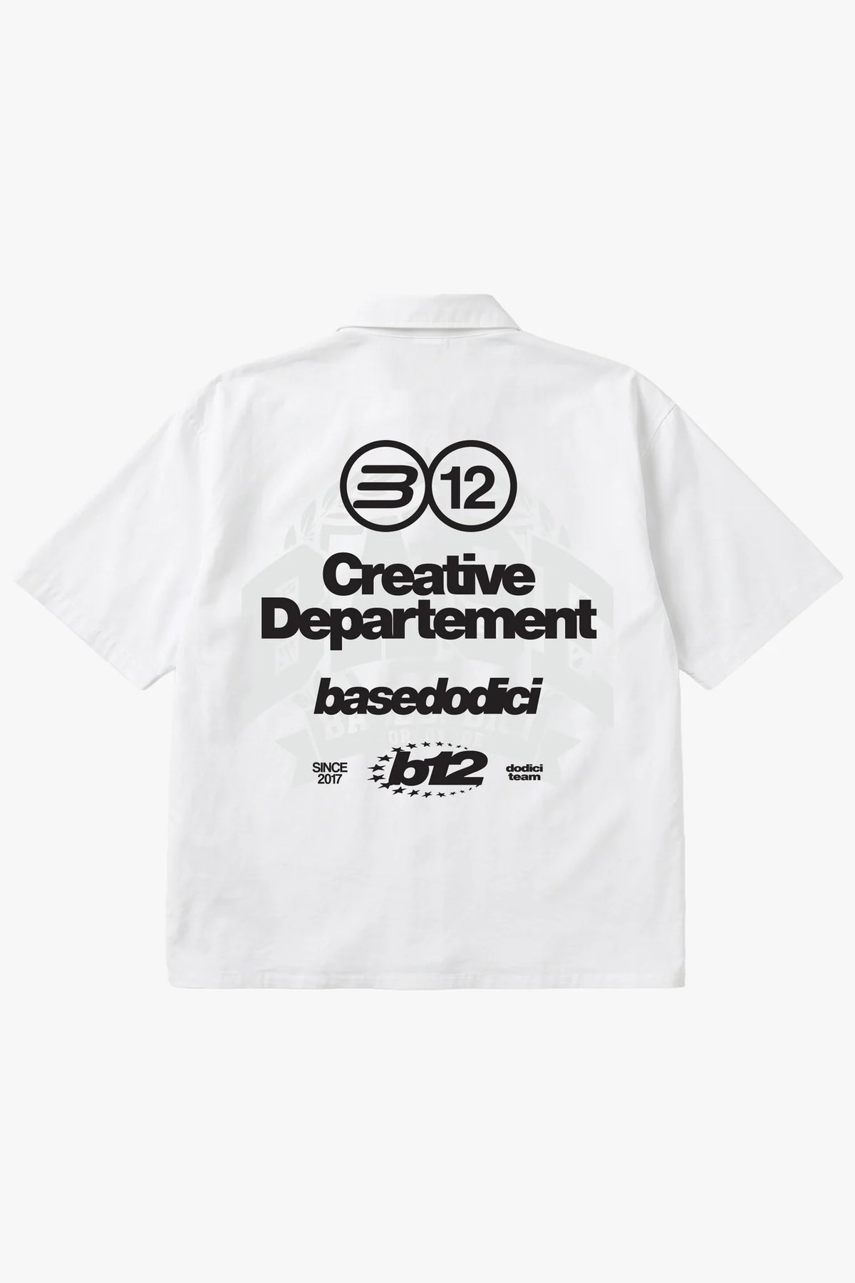 Basedodici Shirt White Creative Summer Club