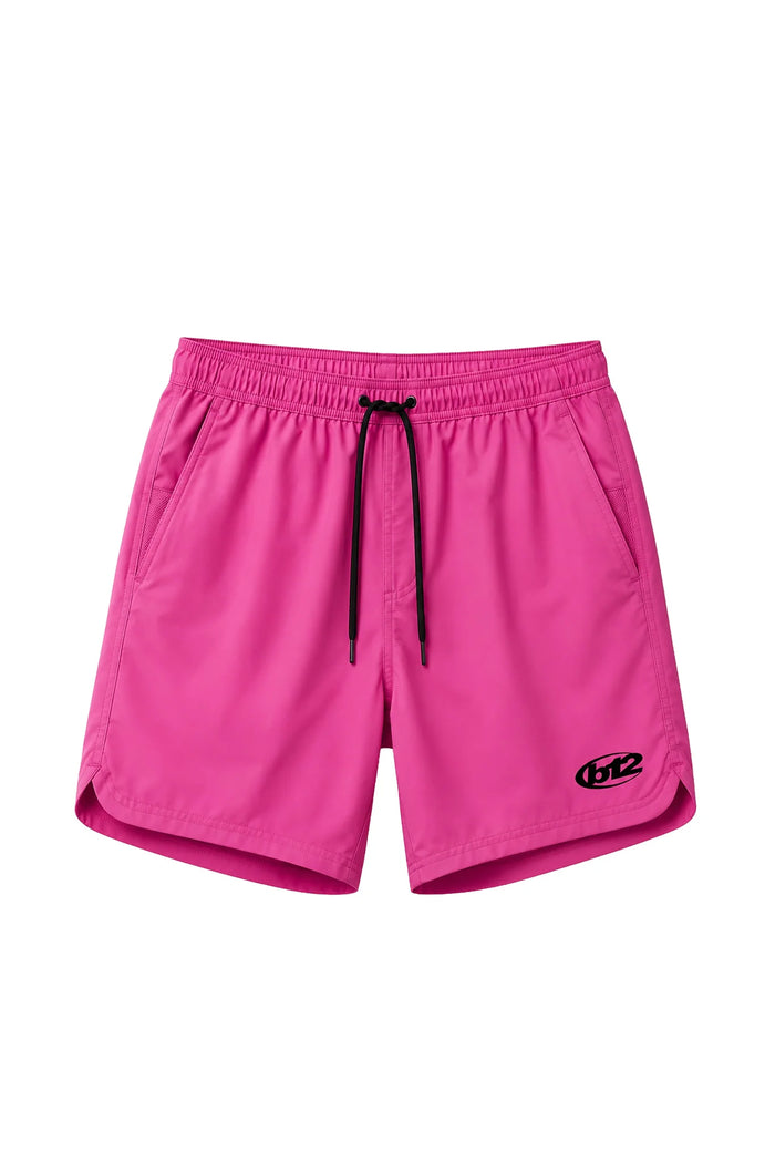 Basedodici Swim Short Pink Summer Club