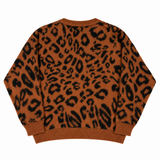 Cardigan Boxy Animalier | Cardigan in Mohair