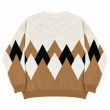 Cardigan Boxy Cream | Cardigan in Mohair