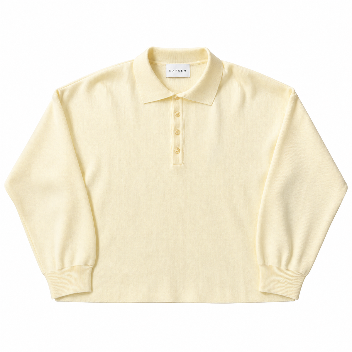 Polo Knitwear White | Polo in Maglia Viscosa Bianco