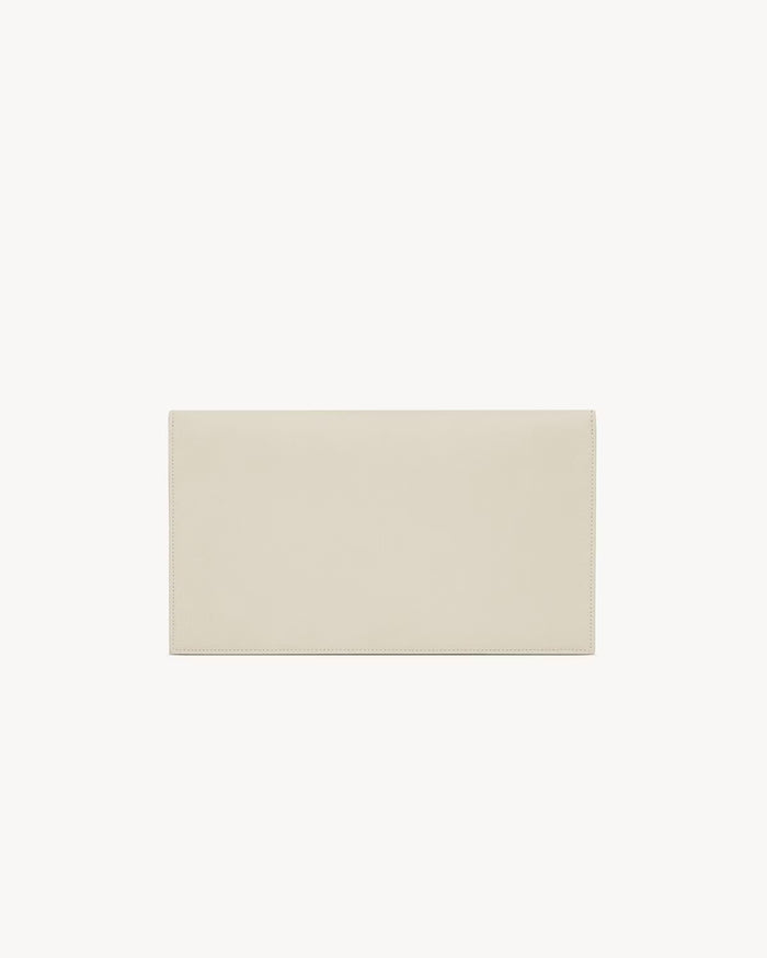 Saint Laurent Pochette Uptown Grain de Poudre Embossed Leather