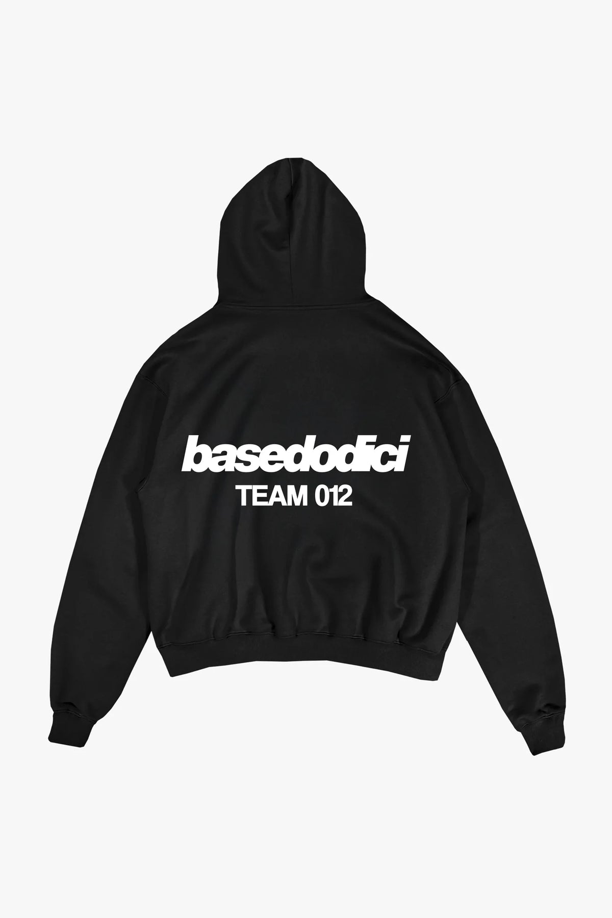 Basedodici Hoodie ''team012'' Logo Black