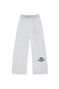 Basedodici Fleece Pants ''team012'' Logo Ashgrey