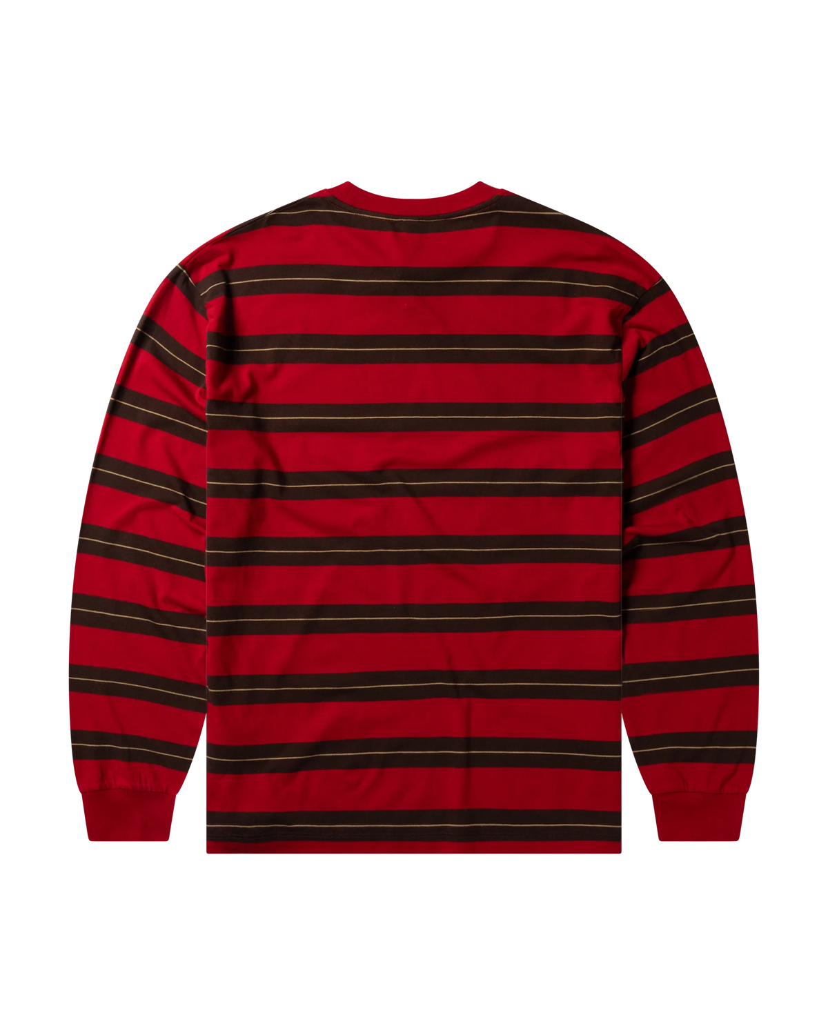 No Problemo Striped LS Red