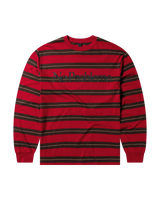 No Problemo Striped LS Red