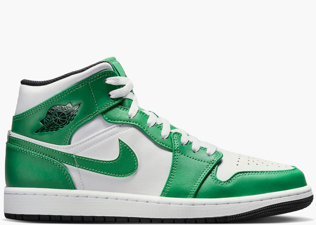 Nike Air Jordan 1 Mid Lucky Green