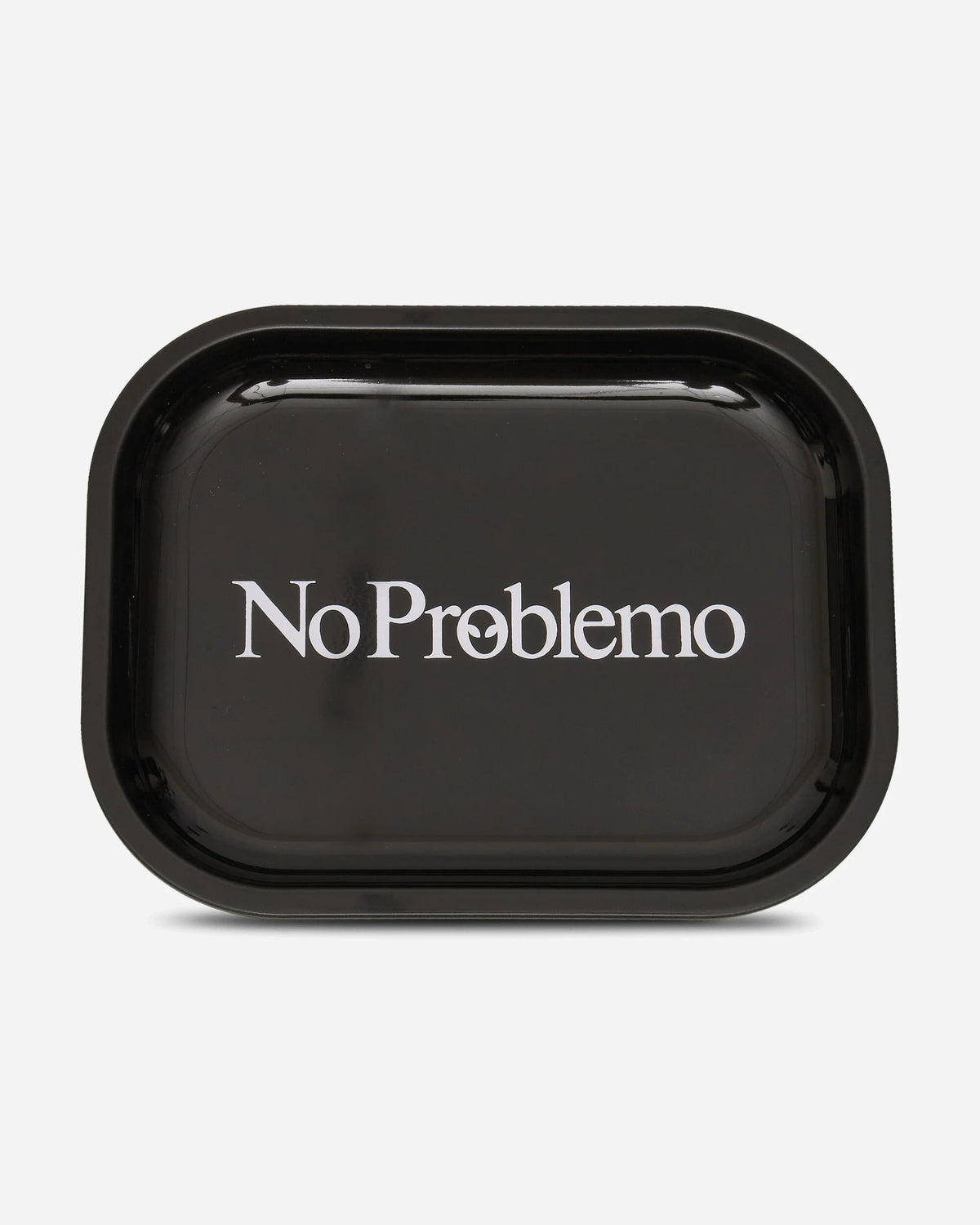 No Problemo Metal Tray Black