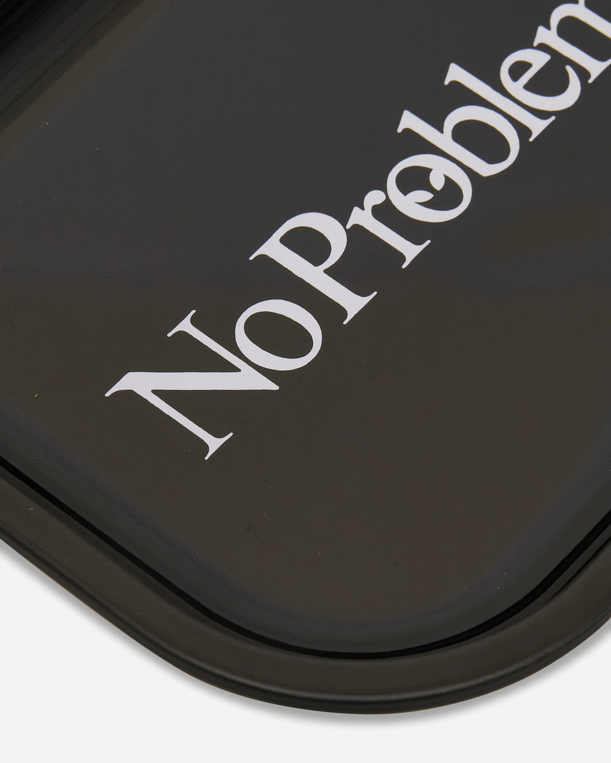 No Problemo Metal Tray Black
