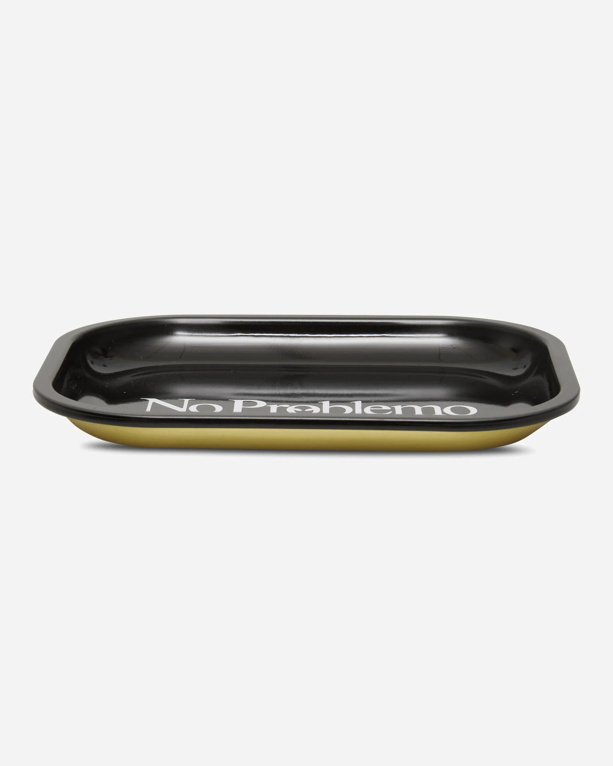 No Problemo Metal Tray Black