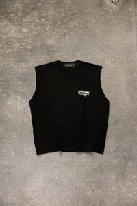 Basedodici Tank Black "Social Media Killed Romance"