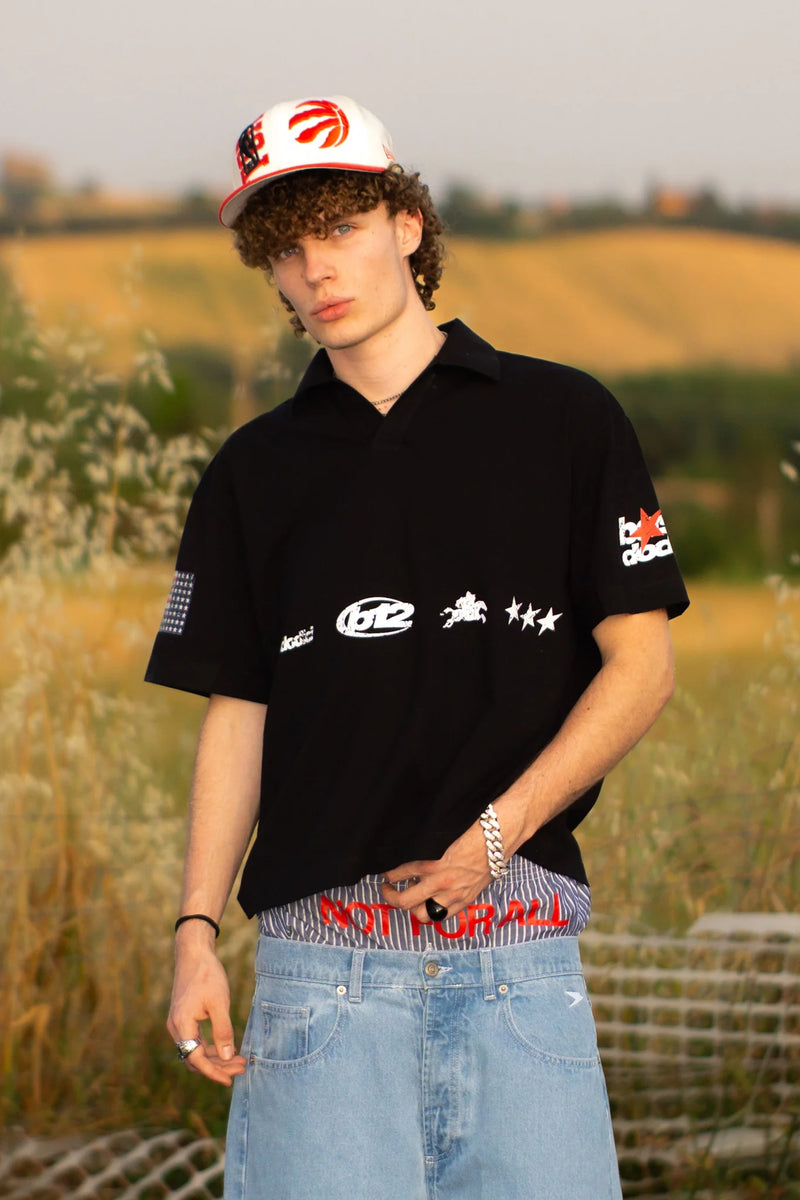 Basedodici Act2 Polo Overfit Black