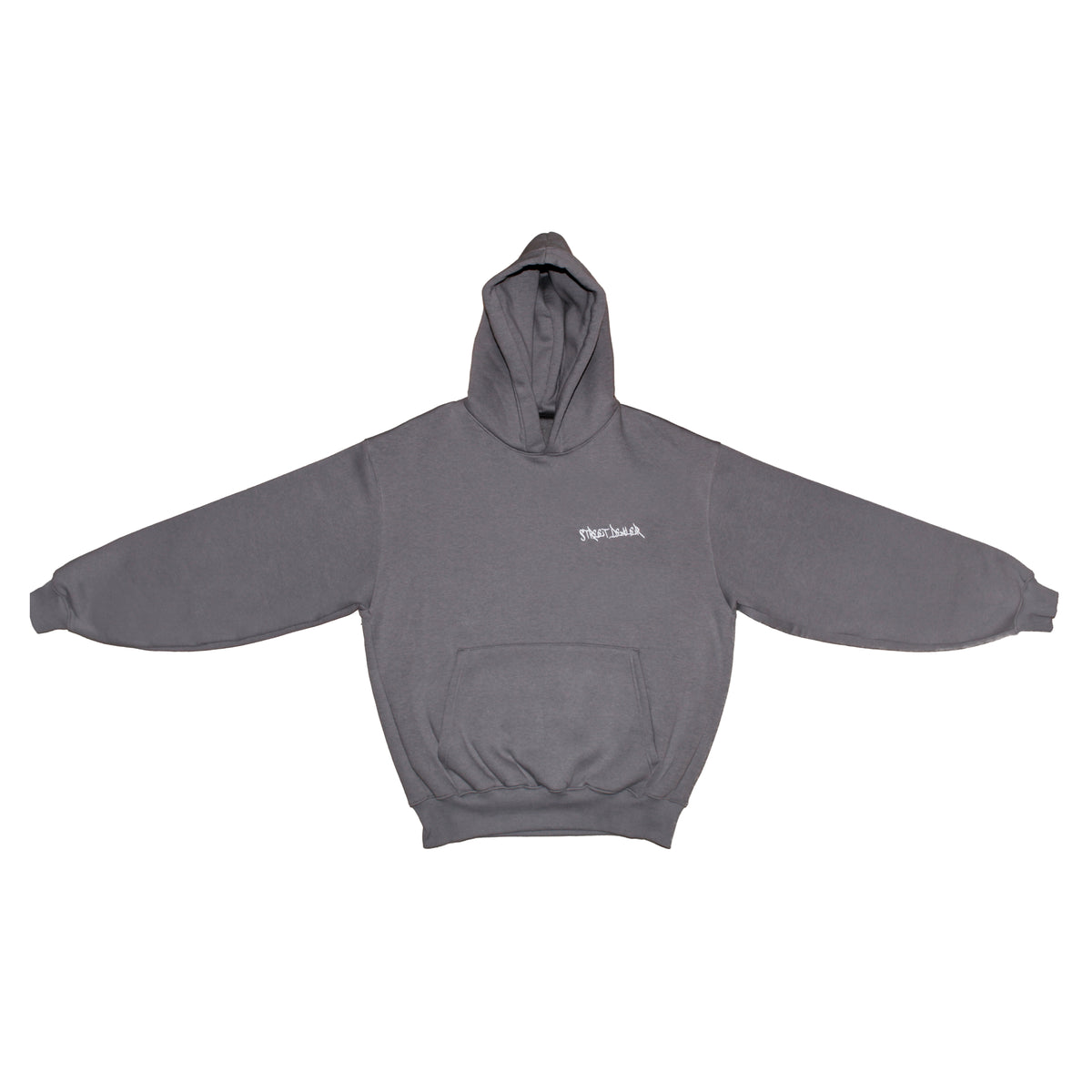 Street Dealer Hoodie Boxy Grey