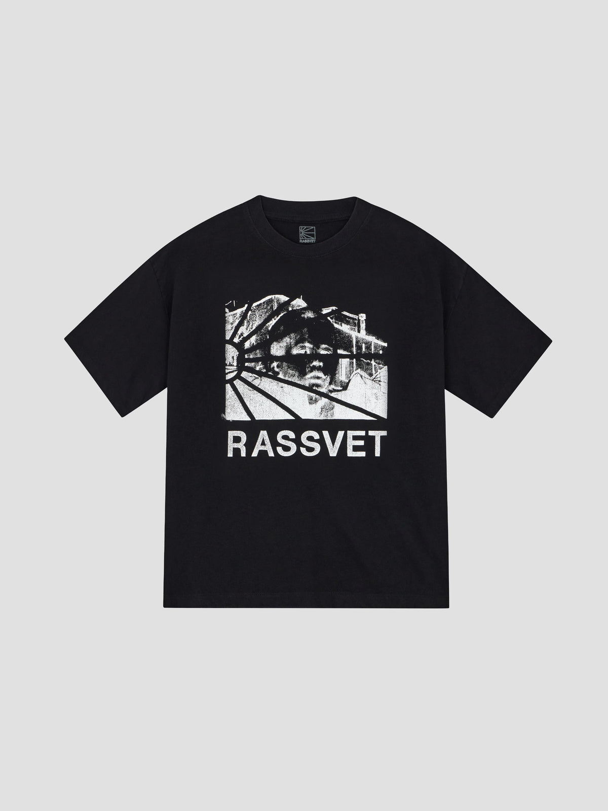 Rassvet Heritage Logo Tee Black