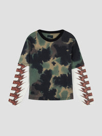 Rassvet Faux Layered Metal LS TEE Camo