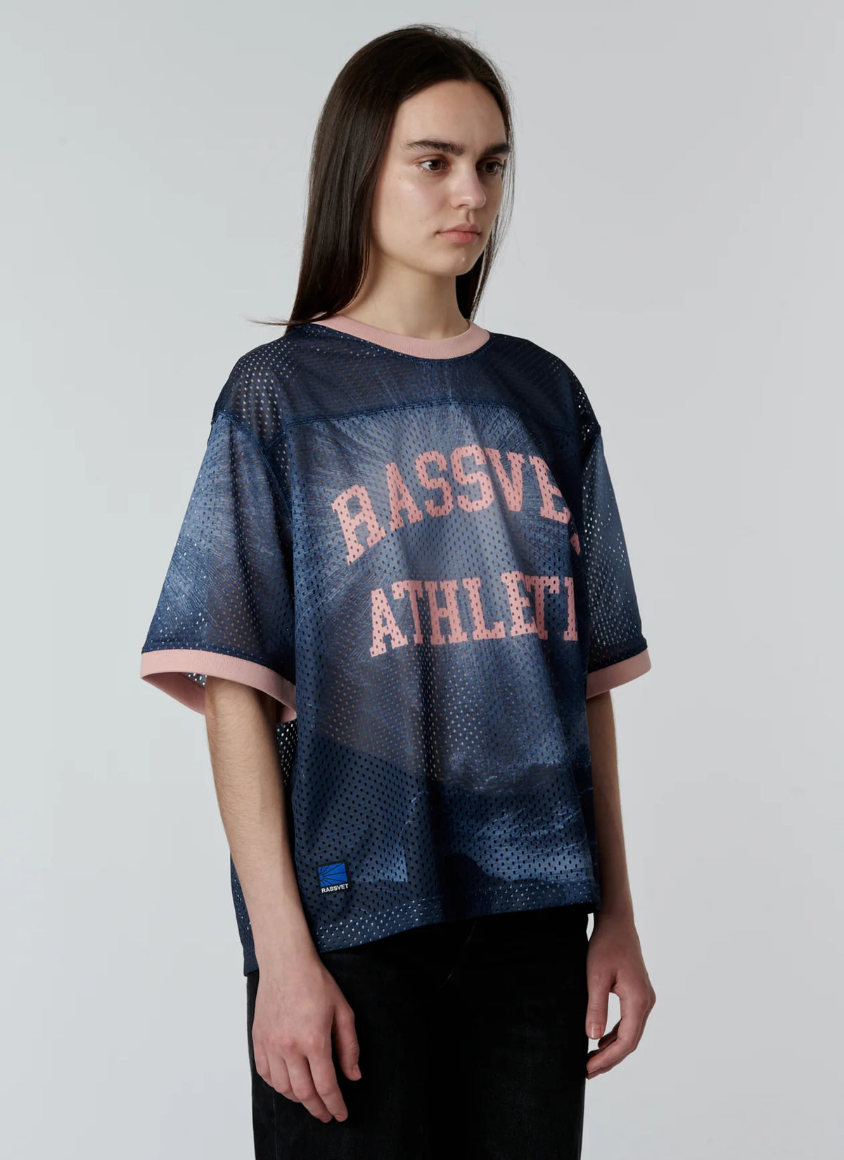 Rassvet Atheletic Mesh Jersey Woven Navy