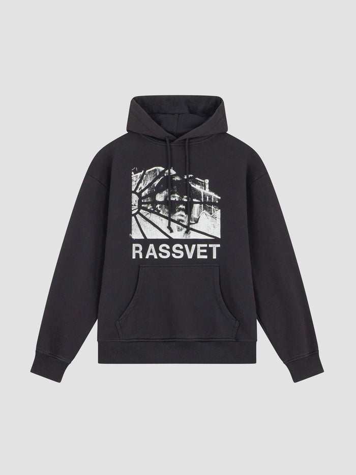 Rassvet Heritage Logo Hoodie Black