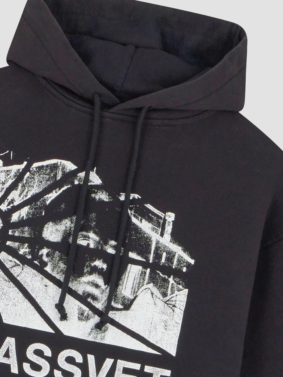 Rassvet Heritage Logo Hoodie Black