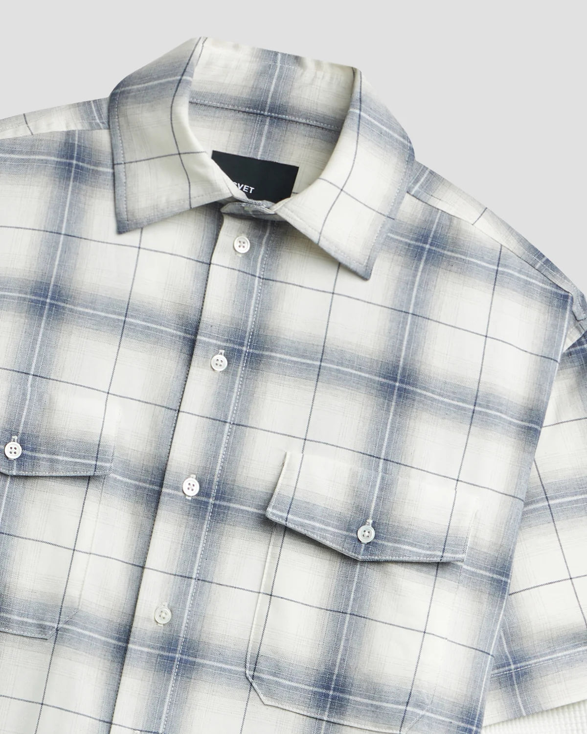 Rassvet Doom Waffle Work LS Overshirt Grey