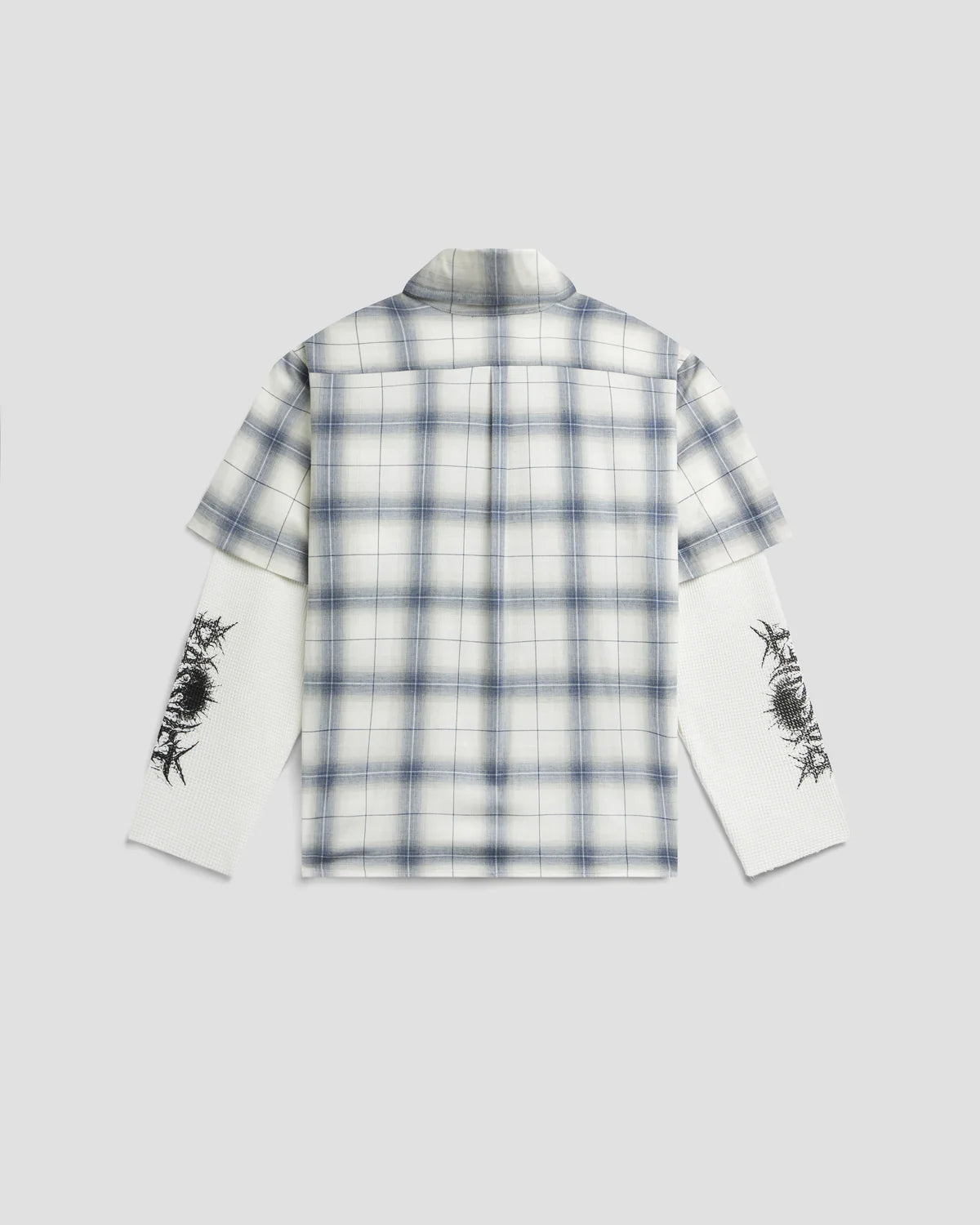 Rassvet Doom Waffle Work LS Overshirt Grey