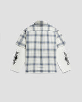 Doom Waffle Work LS Overshirt Grey