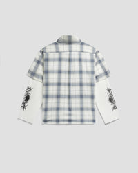Rassvet Doom Waffle Work LS Overshirt Grey