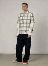 Doom Waffle Work LS Overshirt Grey