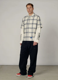 Rassvet Doom Waffle Work LS Overshirt Grey