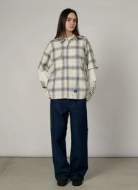 Rassvet Doom Waffle Work LS Overshirt Grey