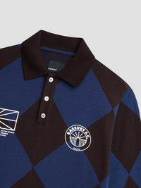 Rassvet Jacquard LS Football Jersey Blue