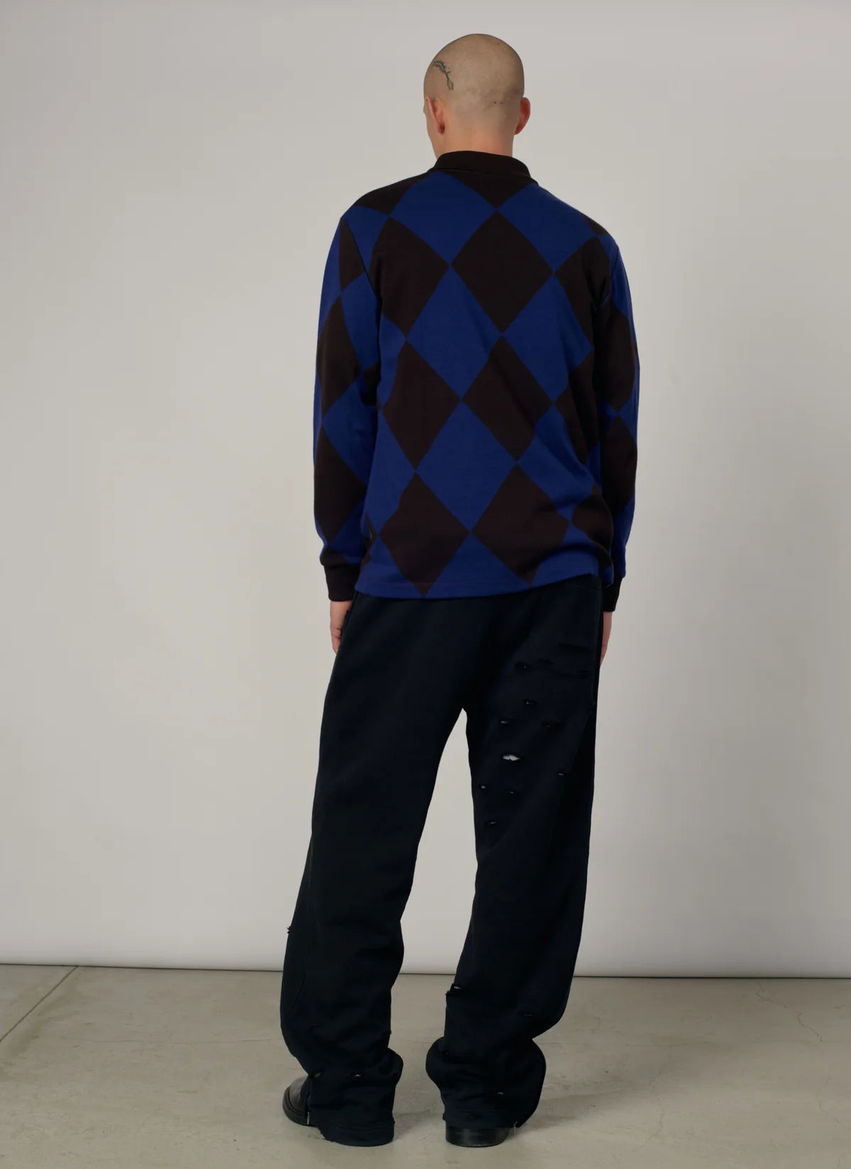 Rassvet Jacquard LS Football Jersey Blue