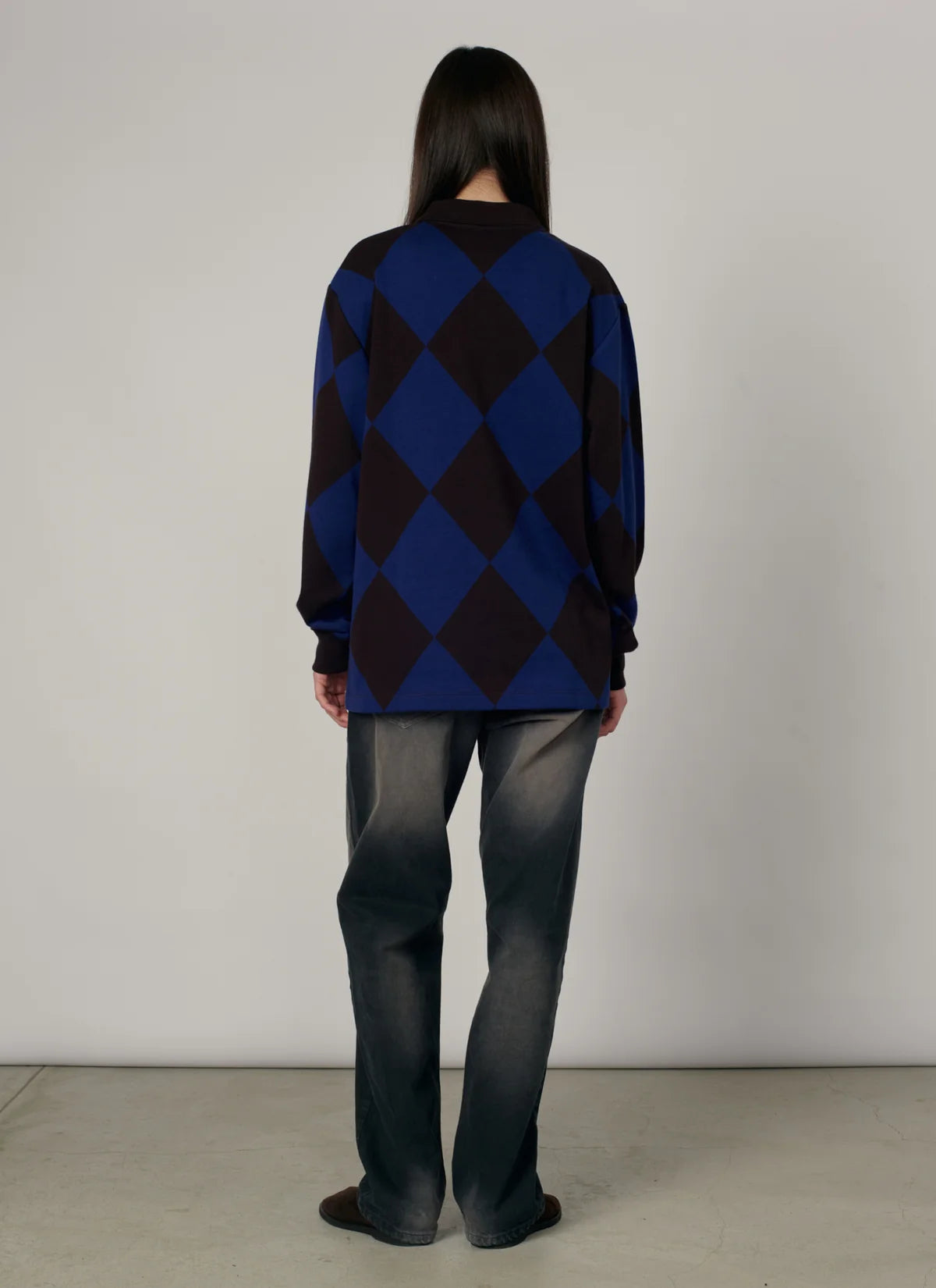 Rassvet Jacquard LS Football Jersey Blue