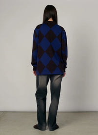 Rassvet Jacquard LS Football Jersey Blue