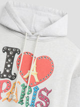 Jewel Hoodie Ash Grey