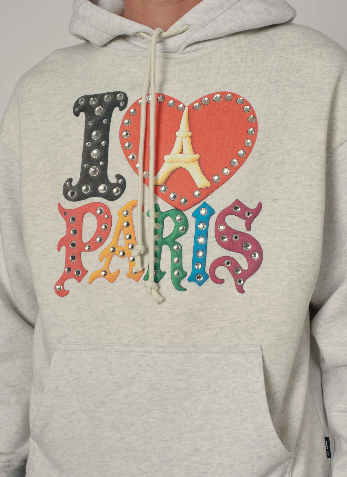 Rassvet Jewel Hoodie Ash Grey