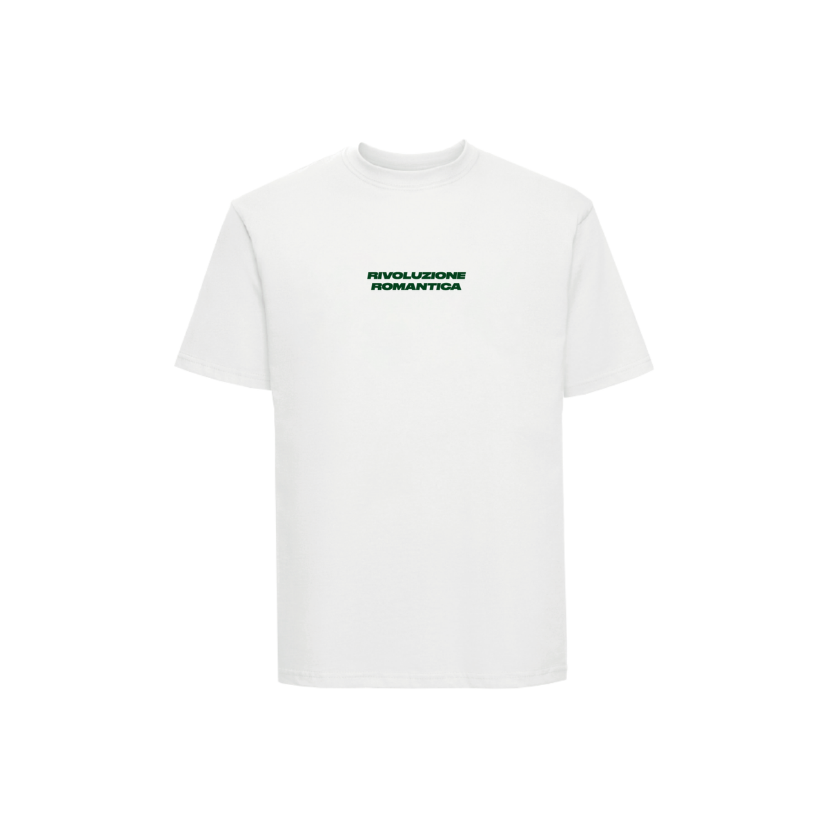 Rivoluzione Romantica Tshirt "Tagliatelle e Psicofarmaci" White