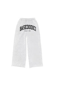 Basedodici Fleece Pant "COMFY" ArcLogo Grey