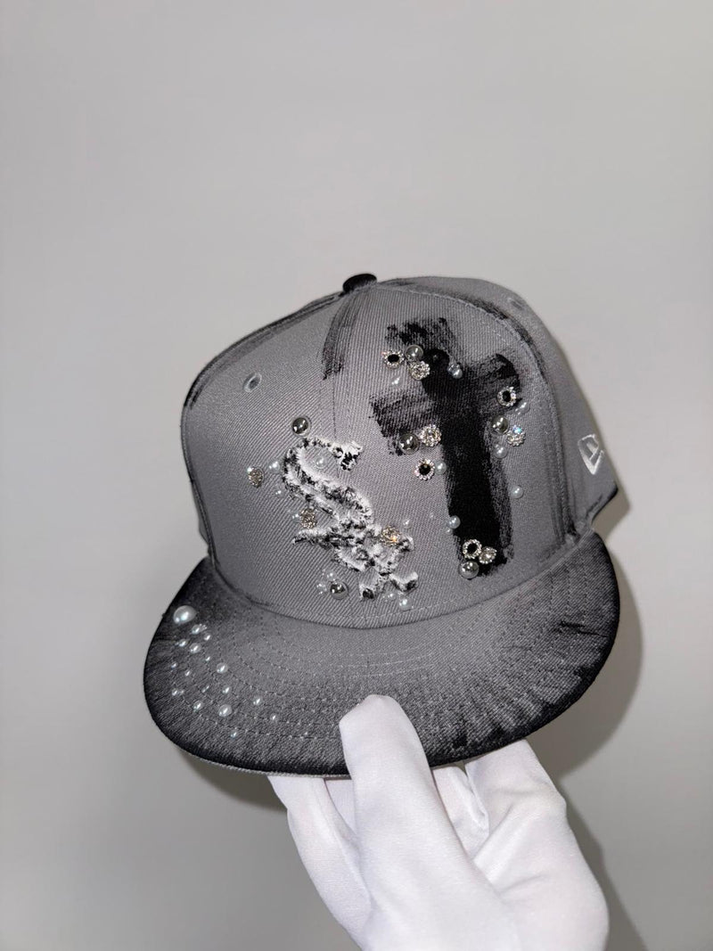 New Era 1/1 Custom 9Fifty Chicago Grey White Sox Essential Pack