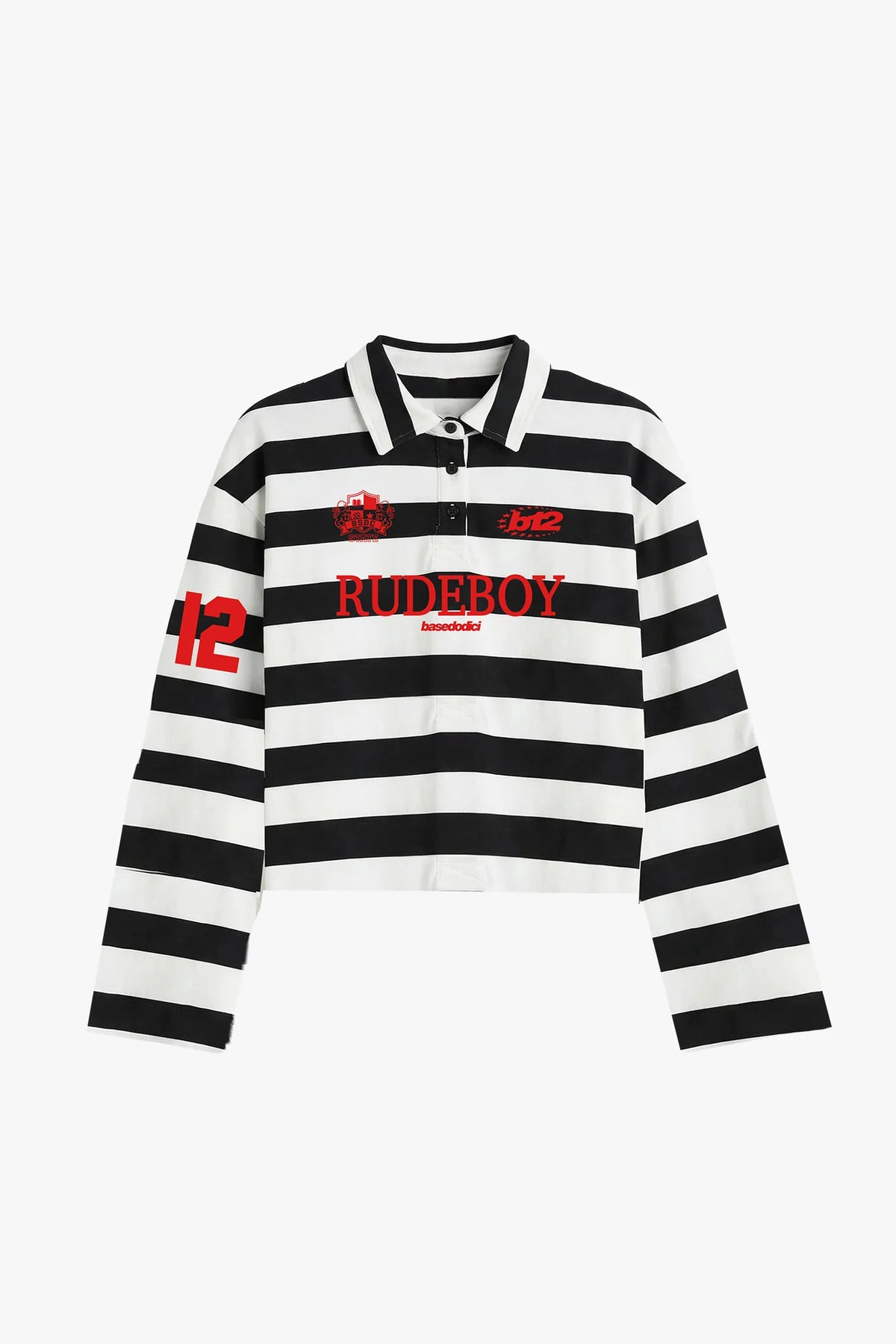 Hoodie Boxy Fit Red 