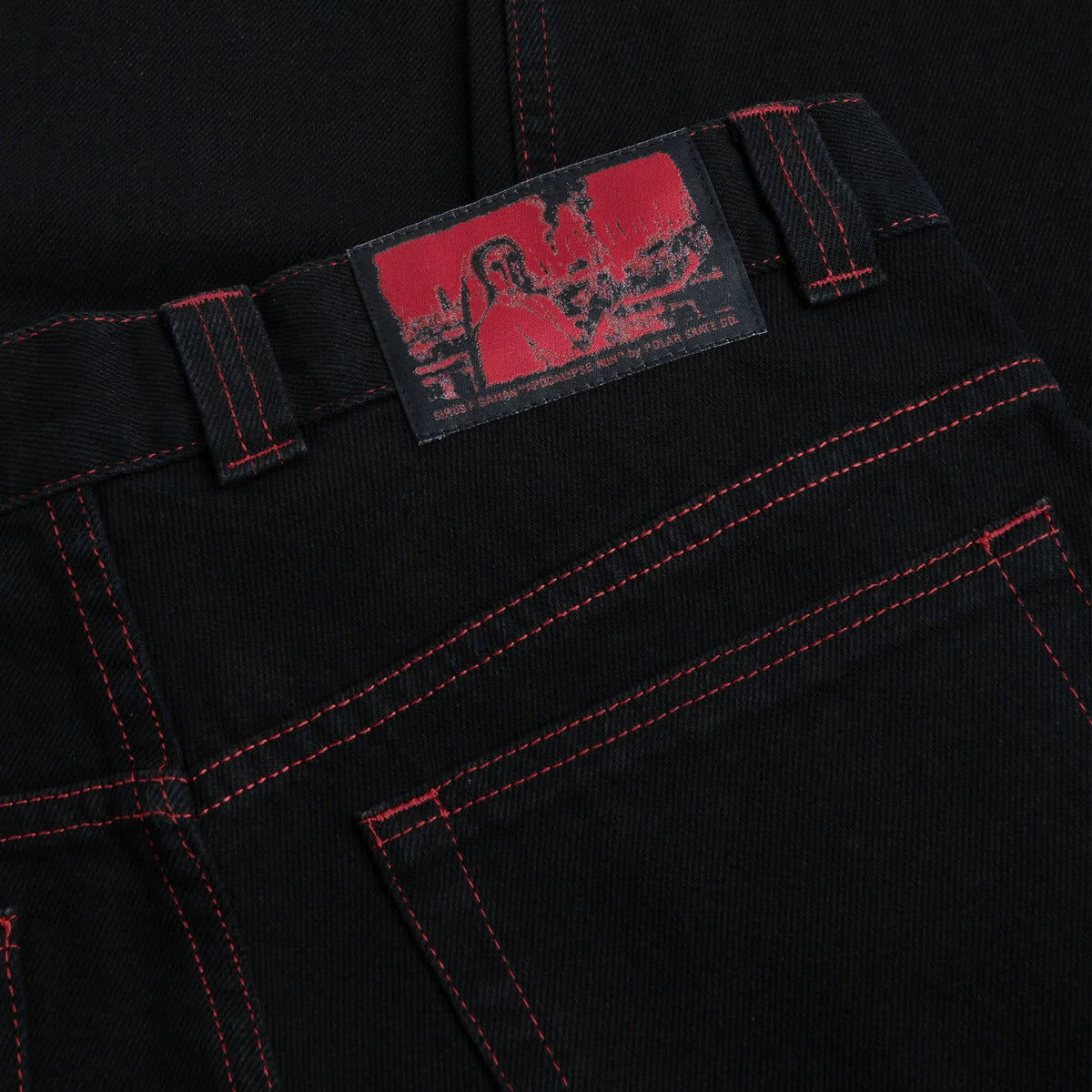 Polar 93 Pants Apocalypse Nun - Black Red