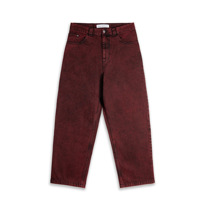 Polar Big Boy Pants Red Black