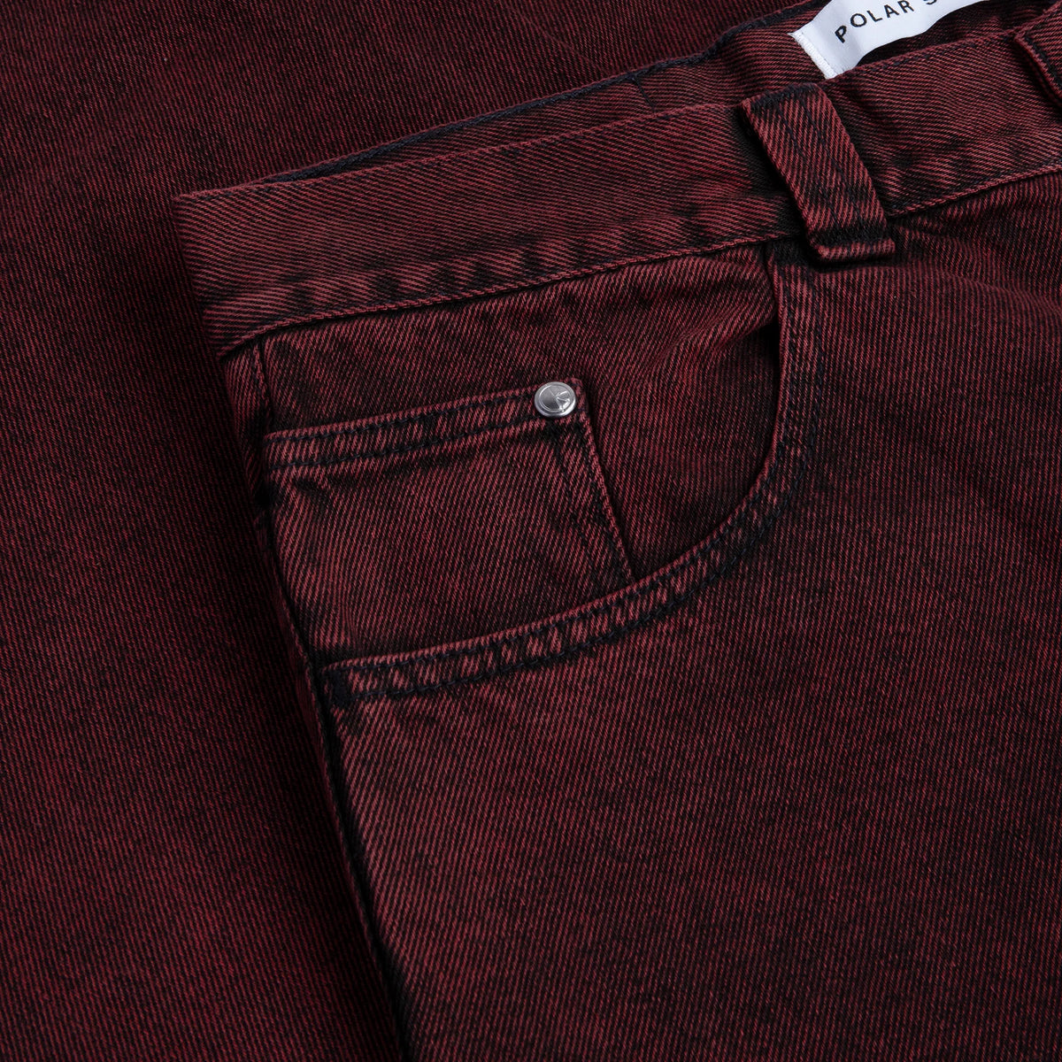 Polar Big Boy Pants Red Black
