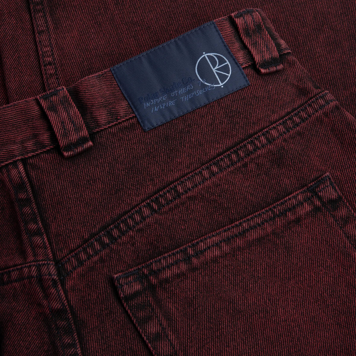 Polar Big Boy Pants Red Black