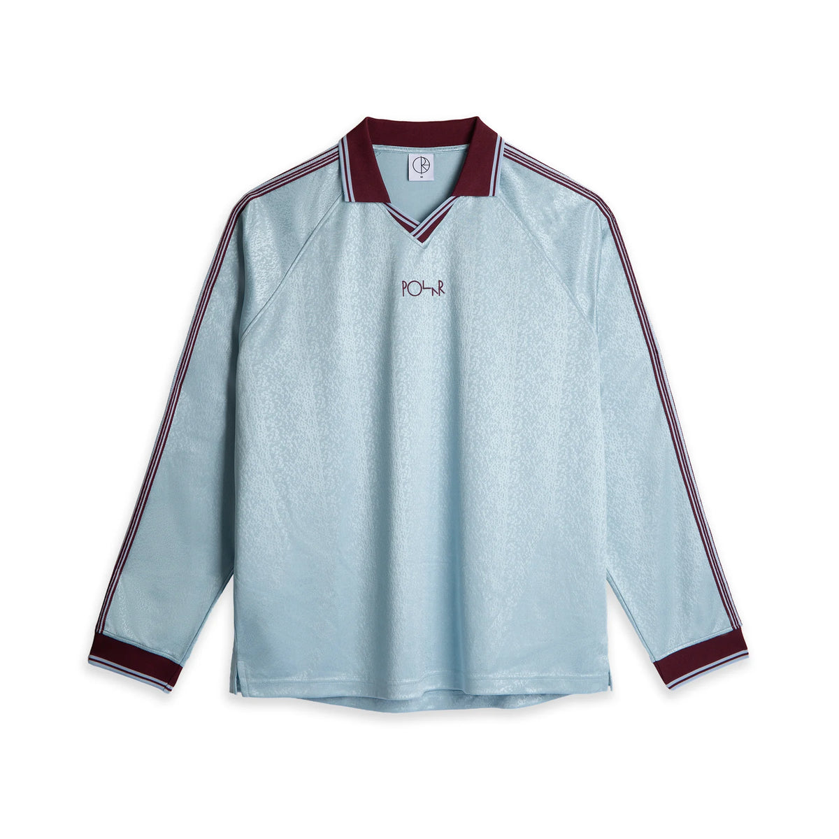 Polar Davie LS Shirt - Sky Blue/Wine
